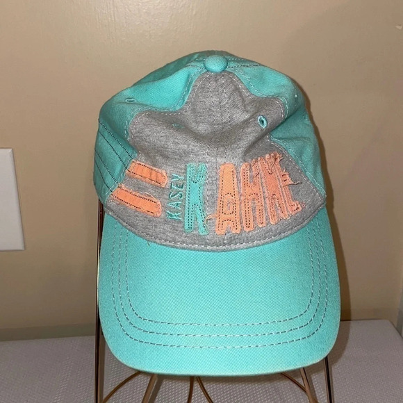 NASCAR hat ball cap authentics racing Kasey Kahne Chase race aqua grey - Picture 1 of 6